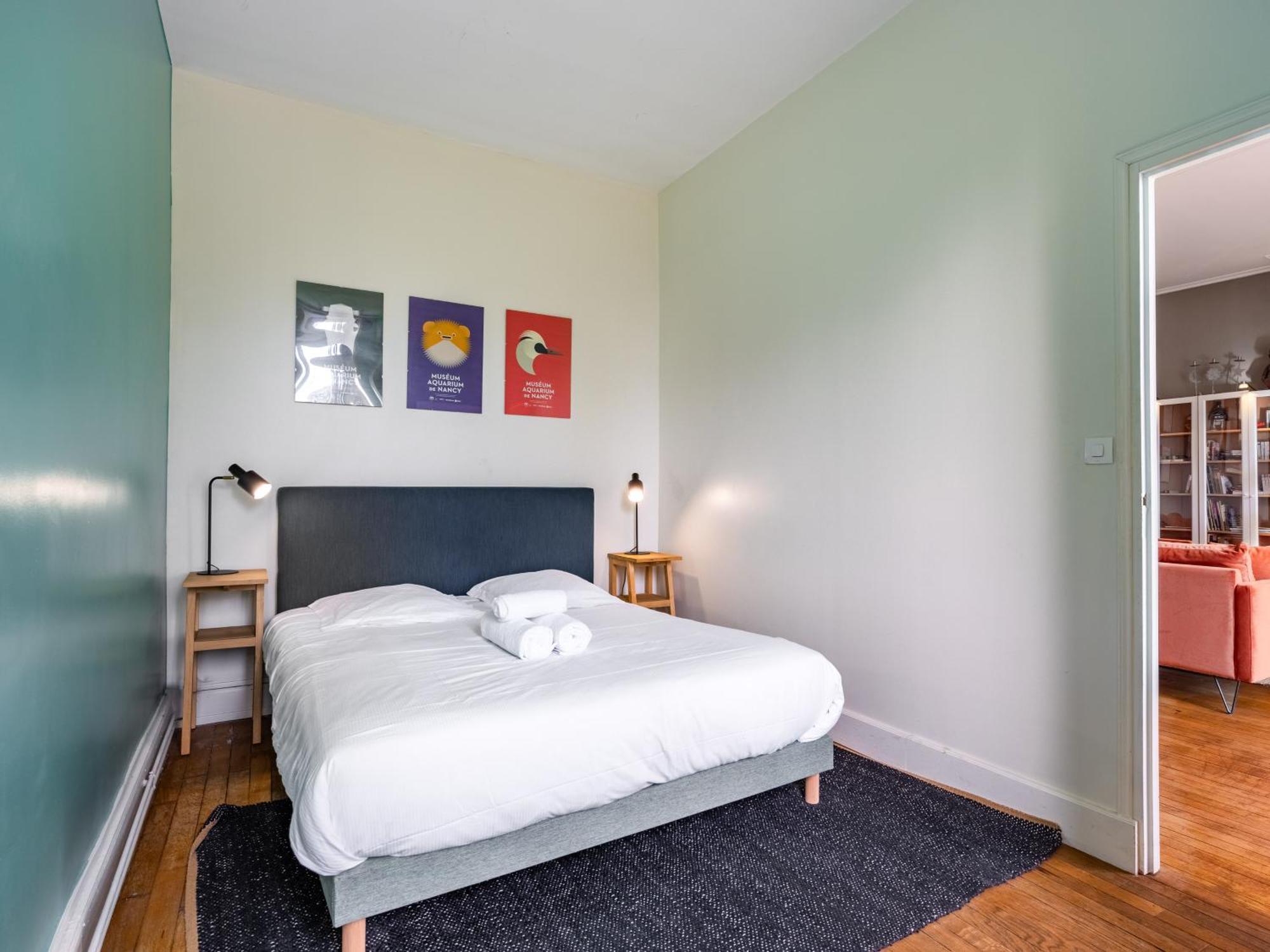 Le Chic D'Adam - A Cote Du Parc De La Pepiniere Appartement Nancy Buitenkant foto