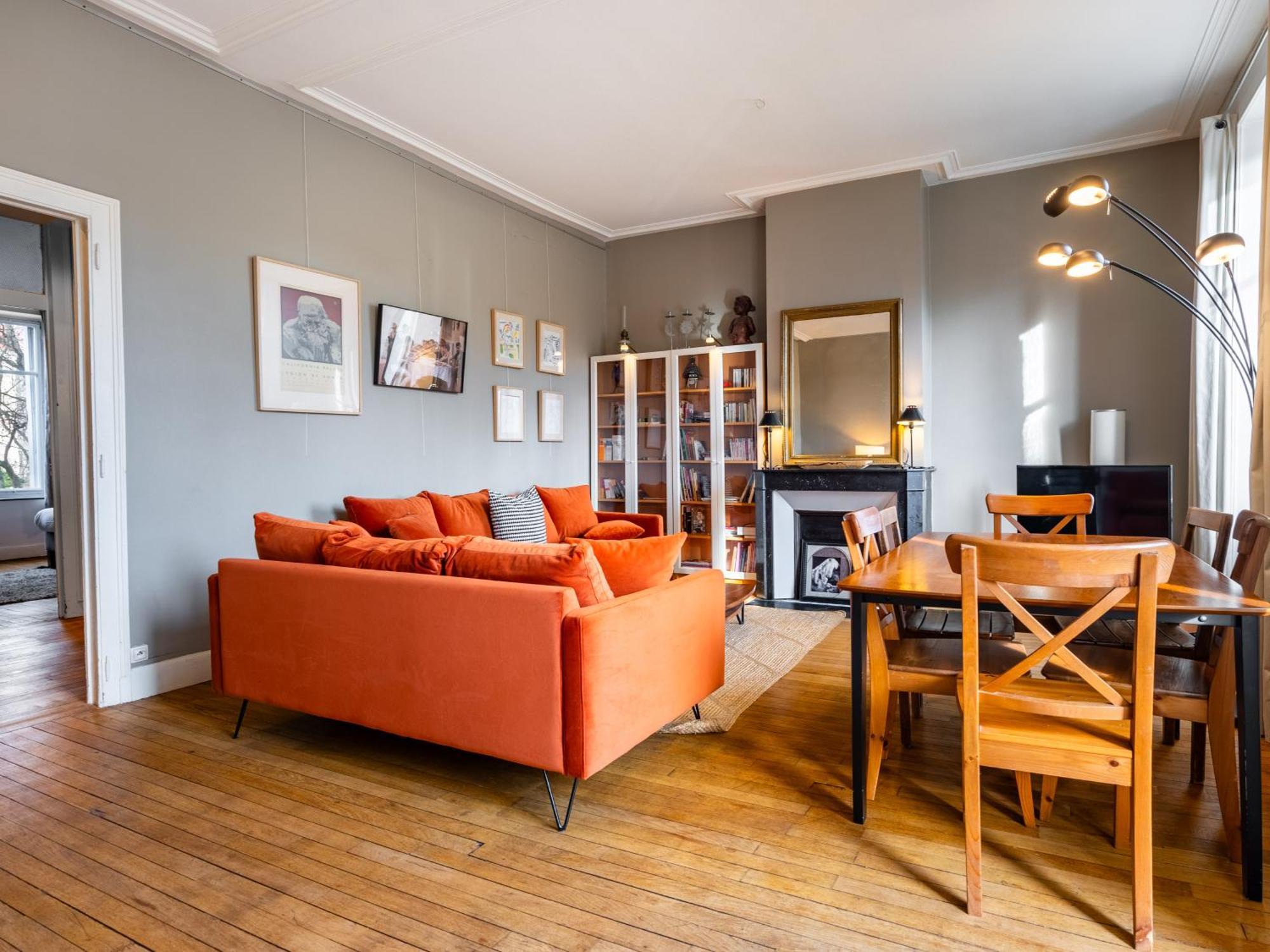 Le Chic D'Adam - A Cote Du Parc De La Pepiniere Appartement Nancy Buitenkant foto
