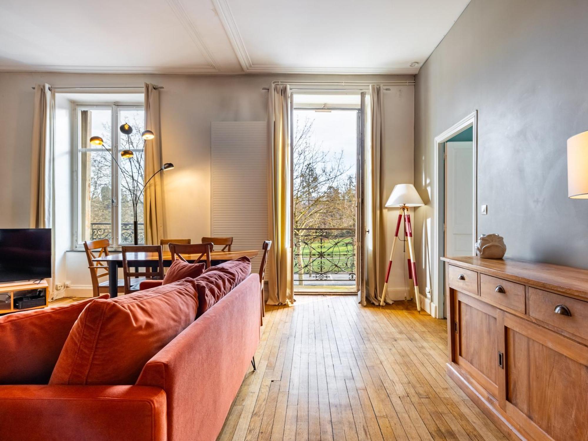 Le Chic D'Adam - A Cote Du Parc De La Pepiniere Appartement Nancy Buitenkant foto