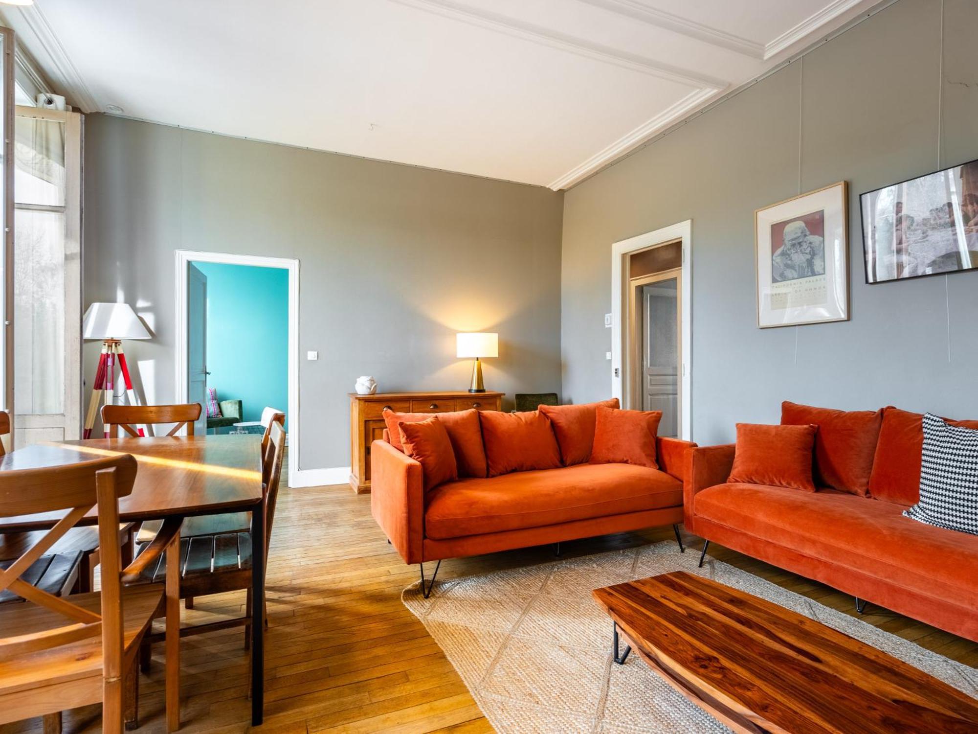 Le Chic D'Adam - A Cote Du Parc De La Pepiniere Appartement Nancy Buitenkant foto