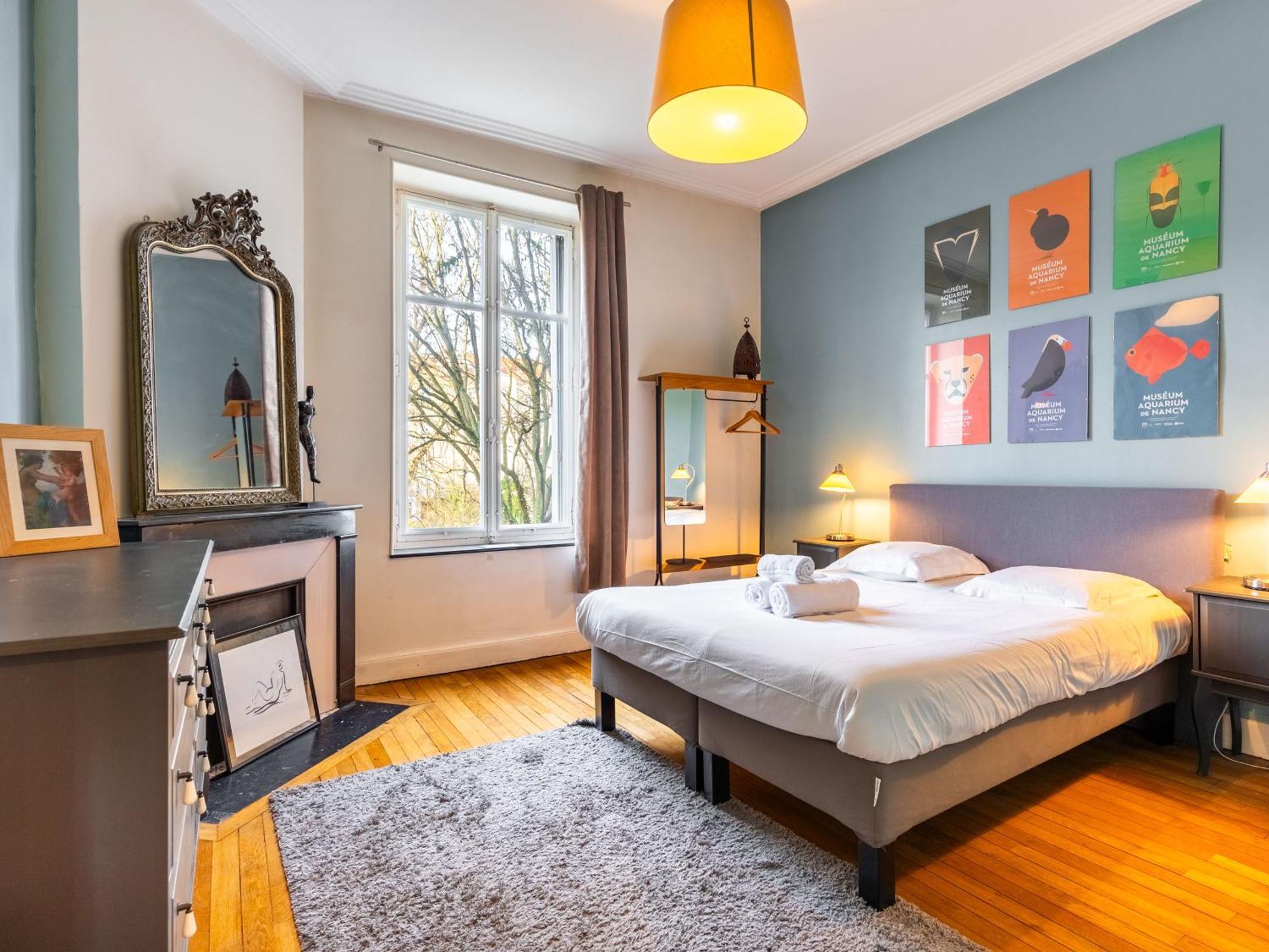 Le Chic D'Adam - A Cote Du Parc De La Pepiniere Appartement Nancy Buitenkant foto