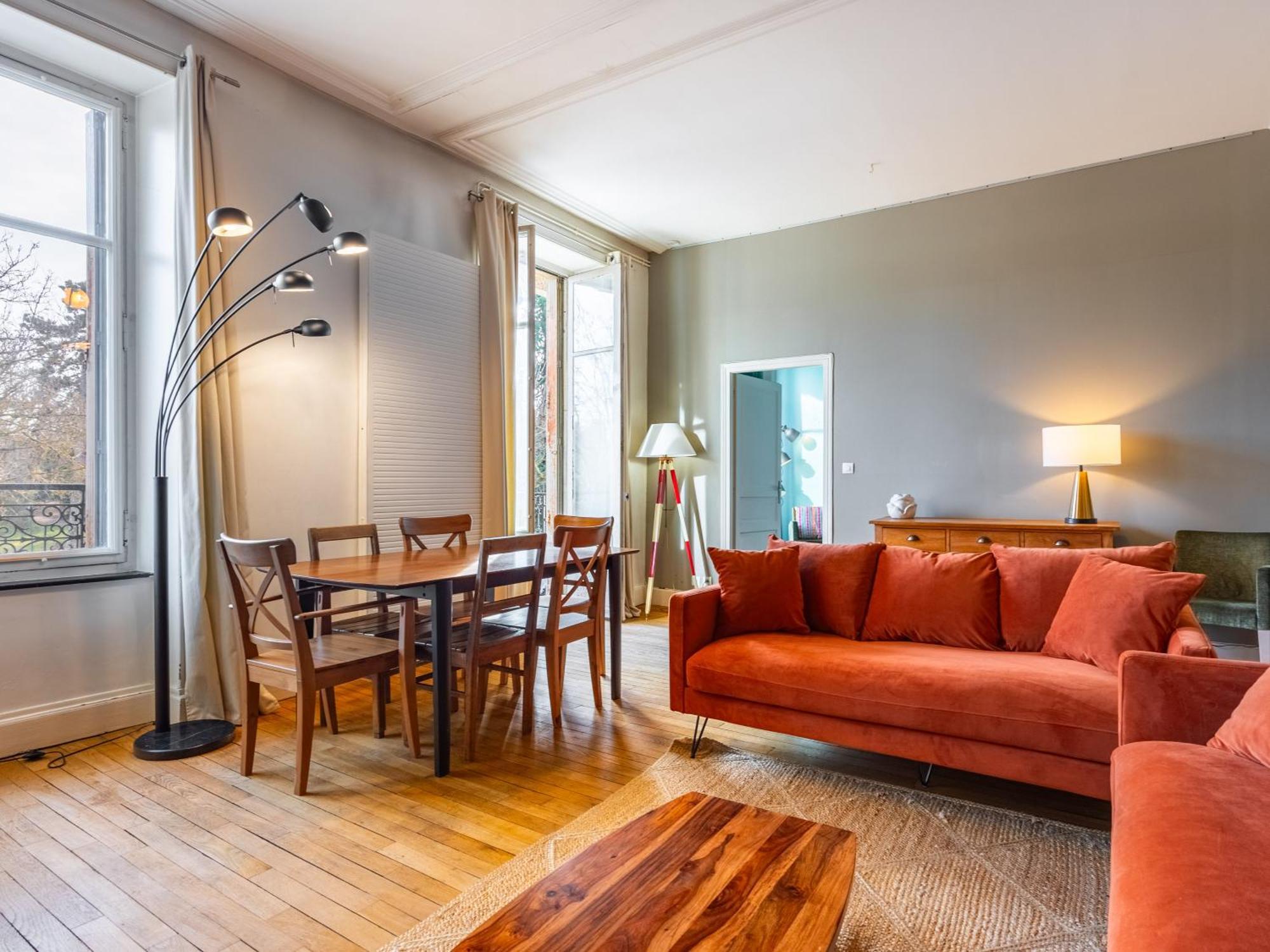 Le Chic D'Adam - A Cote Du Parc De La Pepiniere Appartement Nancy Buitenkant foto